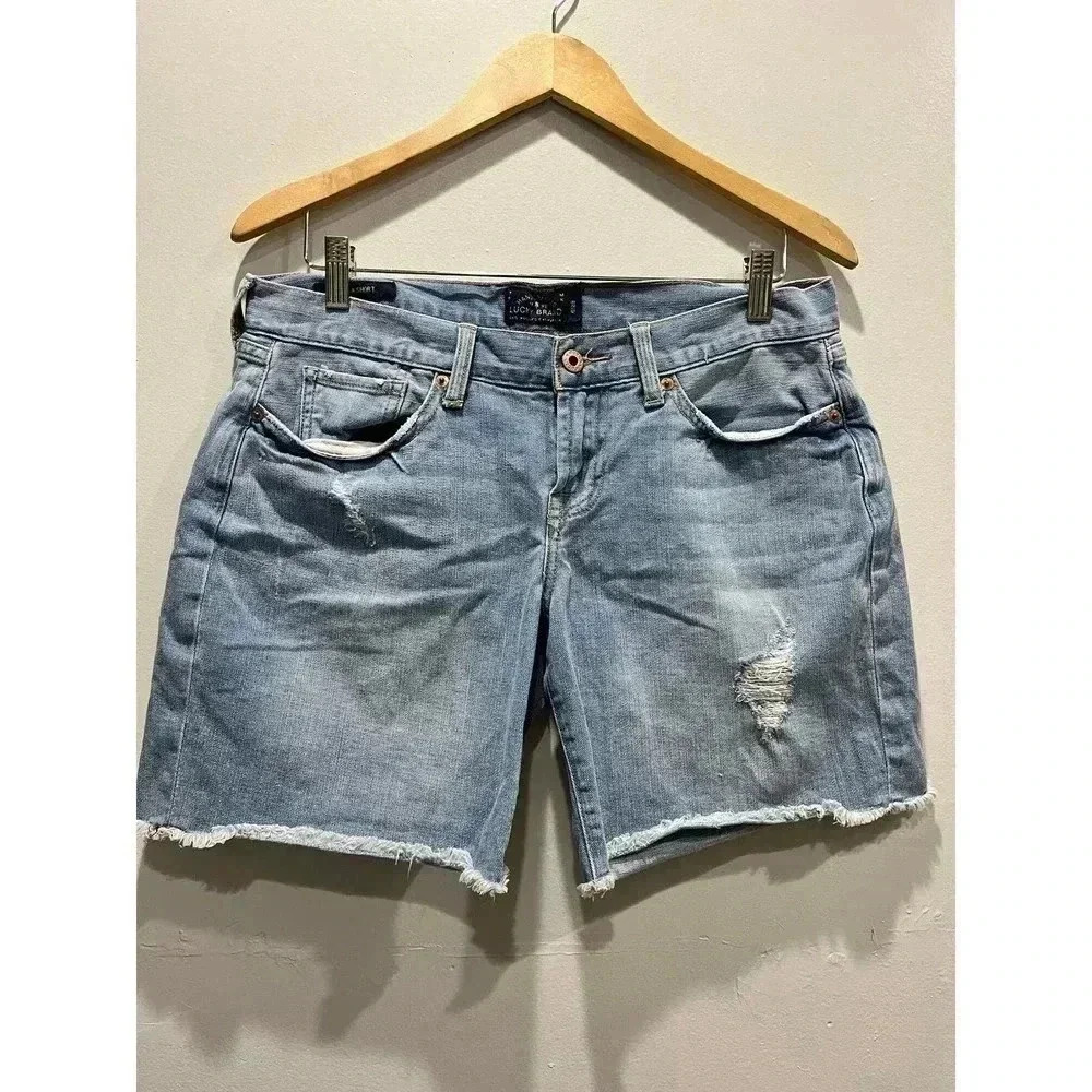 Lucky Brand Womens Laguna Cut-Off‎ Shorts Size 6